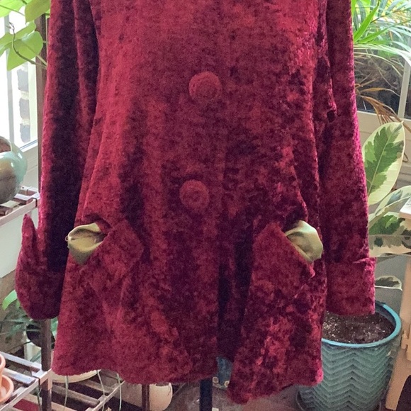 Handmade artisan fall jacket from A Fair in the Park Shadyside Pittsburgh Pa - Picture 12 of 16